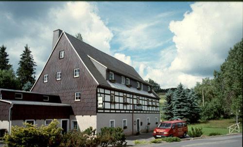 Gaststaette & Pension Alte Muehle Dorfchemnitz Eksteriør billede